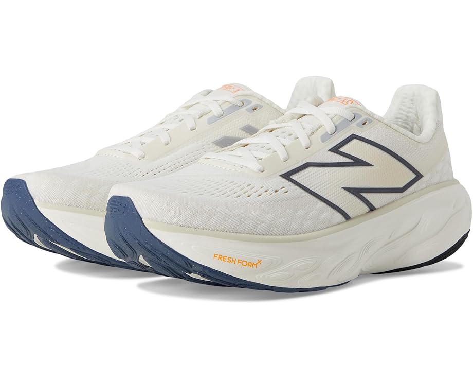 Кроссовки New Balance Fresh Foam X 1080v14, цвет Sea Salt/Vintage Indigo/Hot Mango