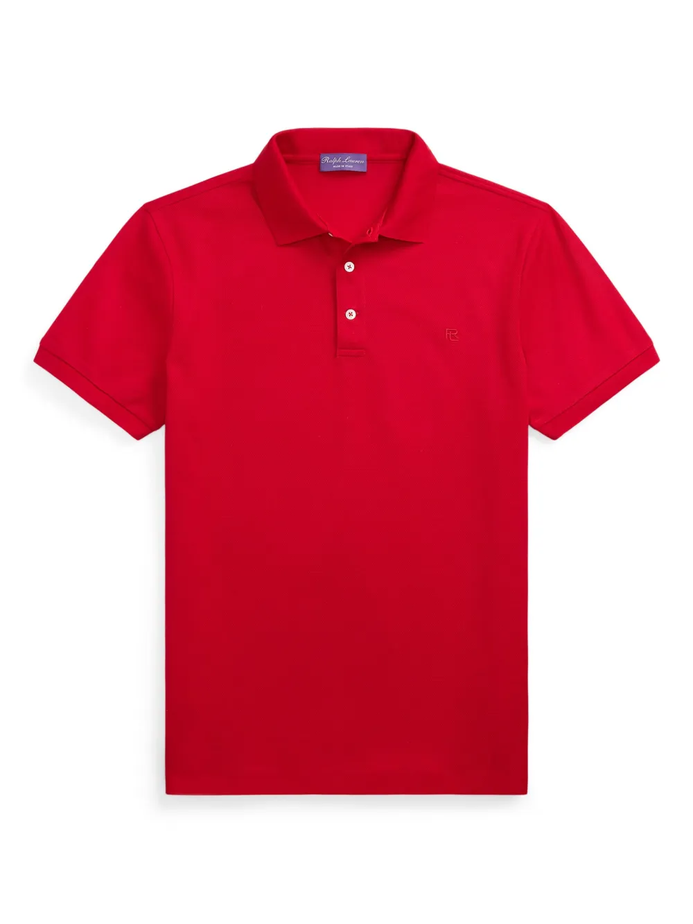 

Рубашка поло из ткани пике Ralph Lauren Purple Label, красный