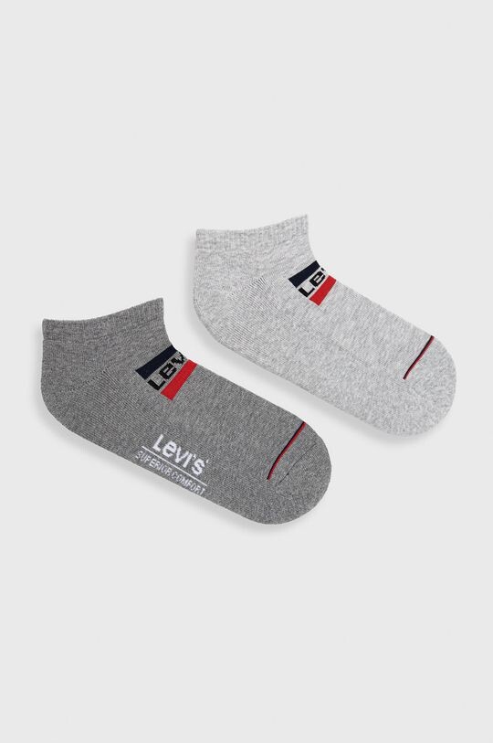 

Носки (2 упаковки) Levi's, серый