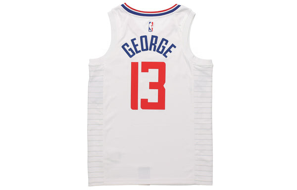 Майка Nike NBA limited SW Fan Edition Los Angeles Clippers George No. 13 Basketball Jersey/Vest White, белый — фото 2