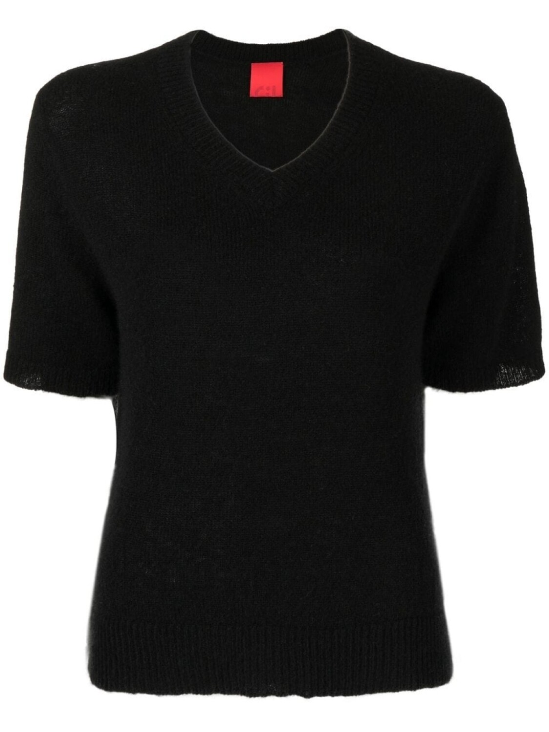 

Cashmere In Love топ Miller тонкой вязки, черный