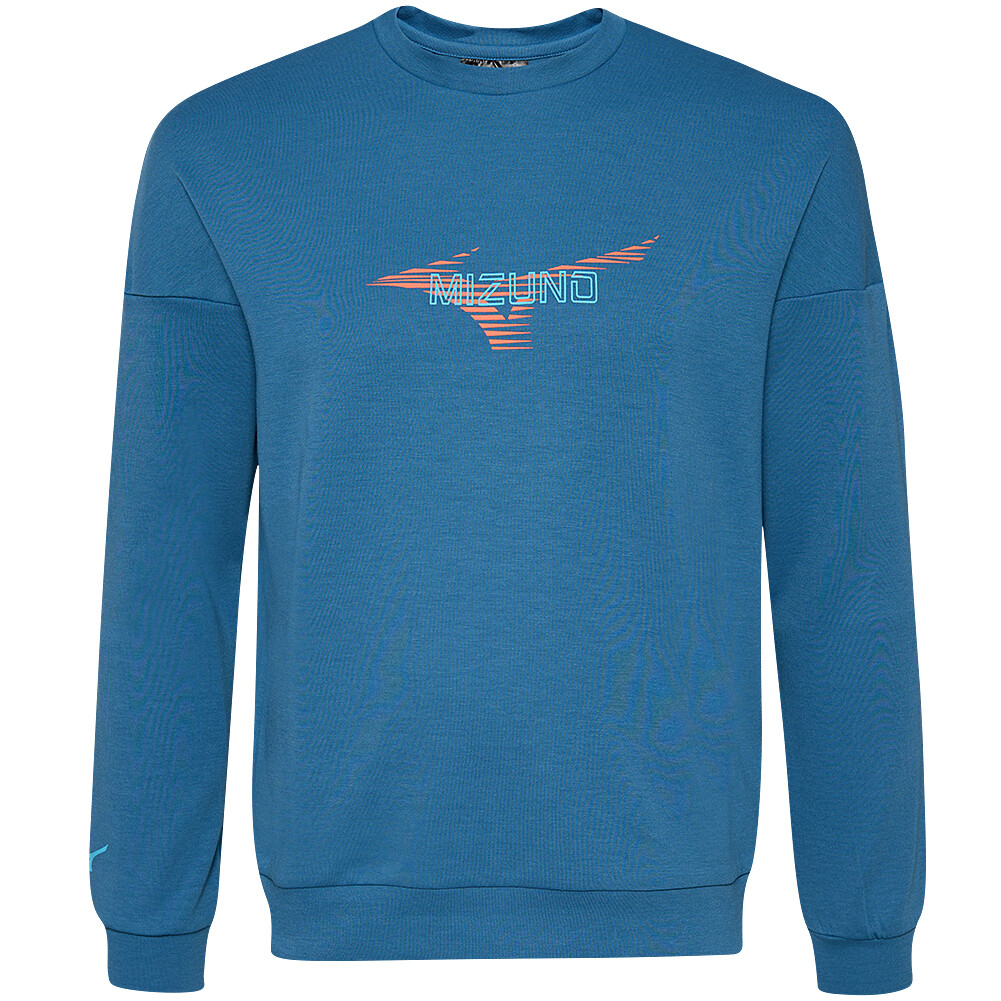 

Мужская толстовка Mizuno Graphic Crew