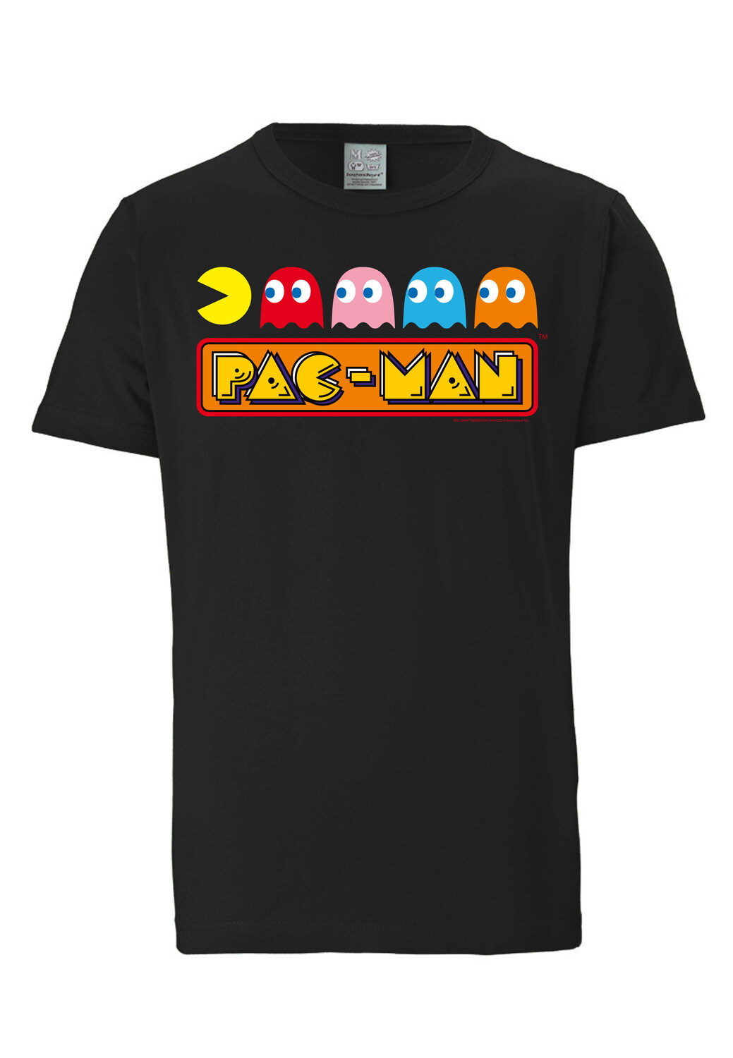 

Футболка Logoshirt Pac Man, черный