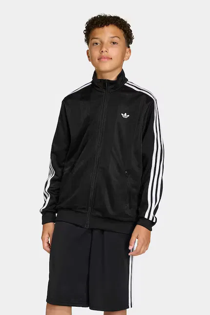 Толстовка детская на молнии Adidas Originals, черный — фото 4