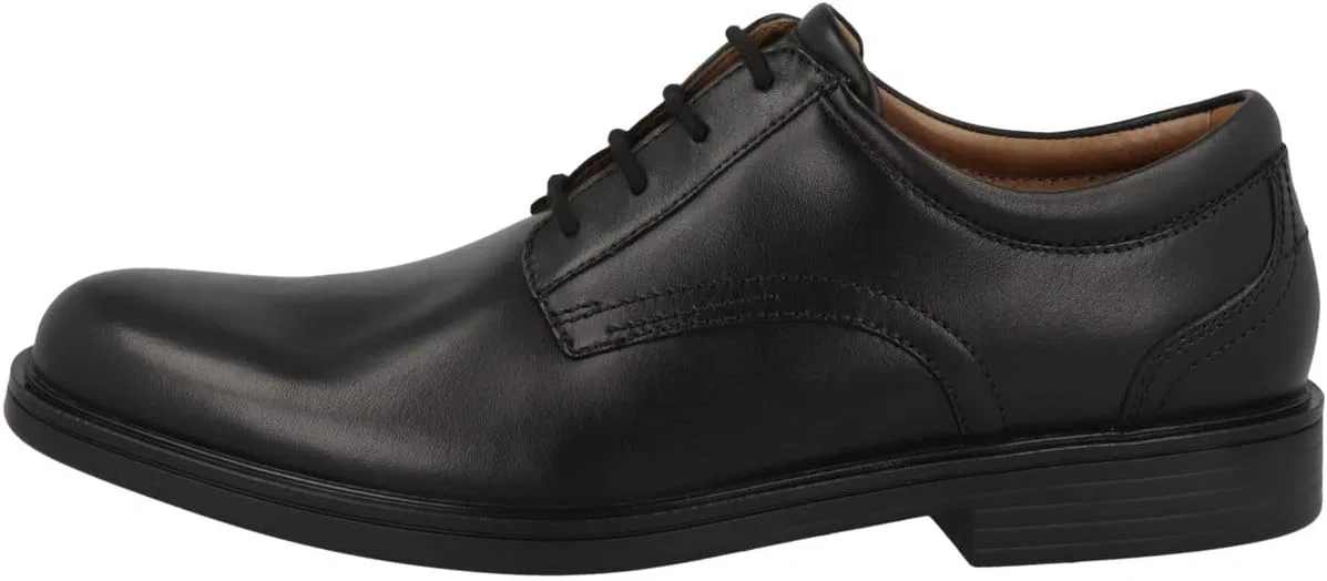 Мужские дерби Clarks Un Aldric Lace, Black (Black Leather)