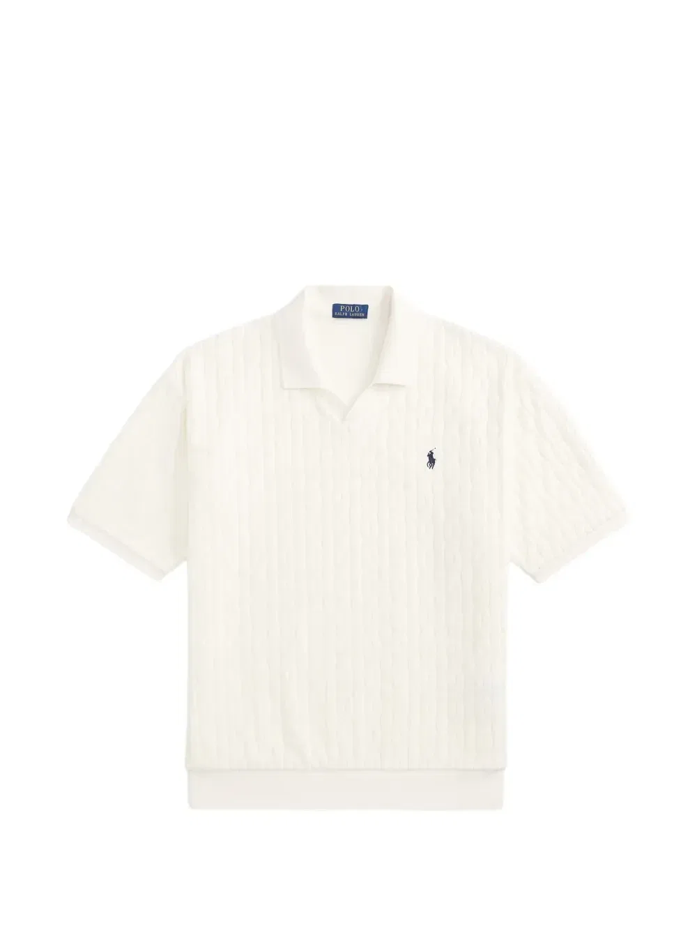 Свитер Johnny фактурной вязки POLO RALPH LAUREN, белый