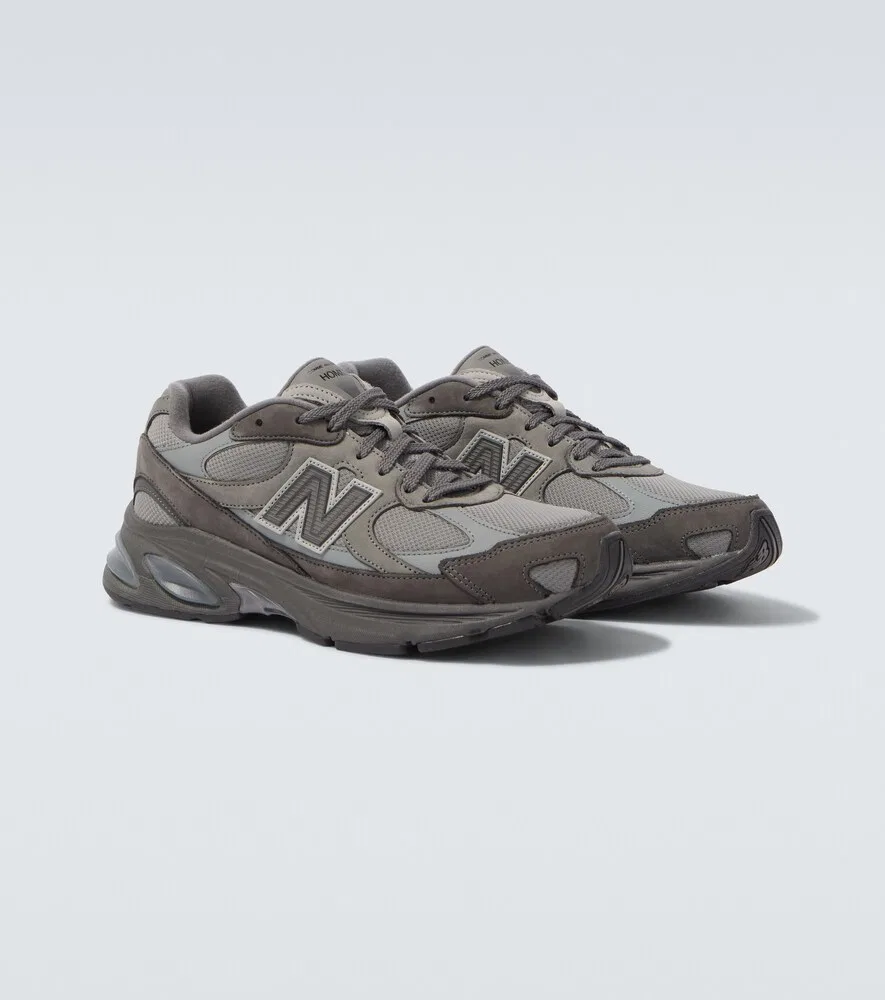 Кроссовки New Balance 2010 с замшевой отделкой Comme des Garçons Homme, серый