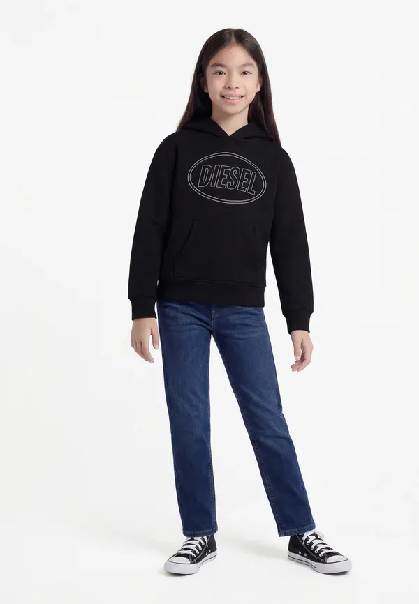 Толстовка с капюшоном Diesel, черный