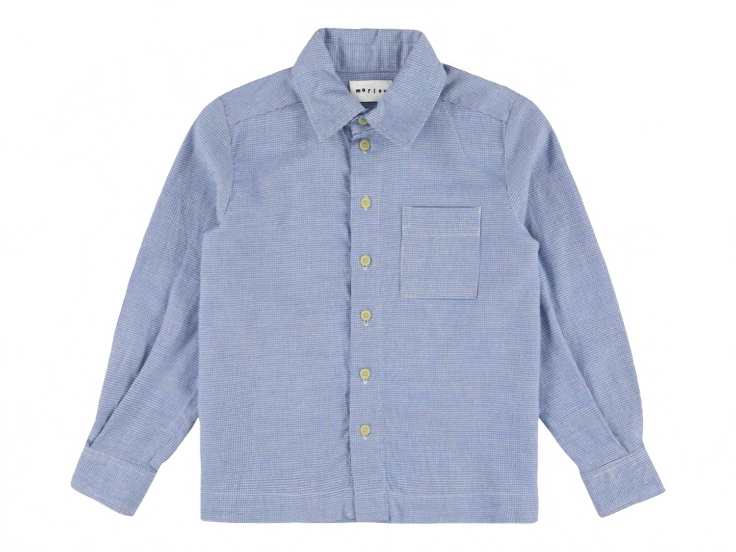 

Детская рубашка с воротником Tur в синем цвете Morley