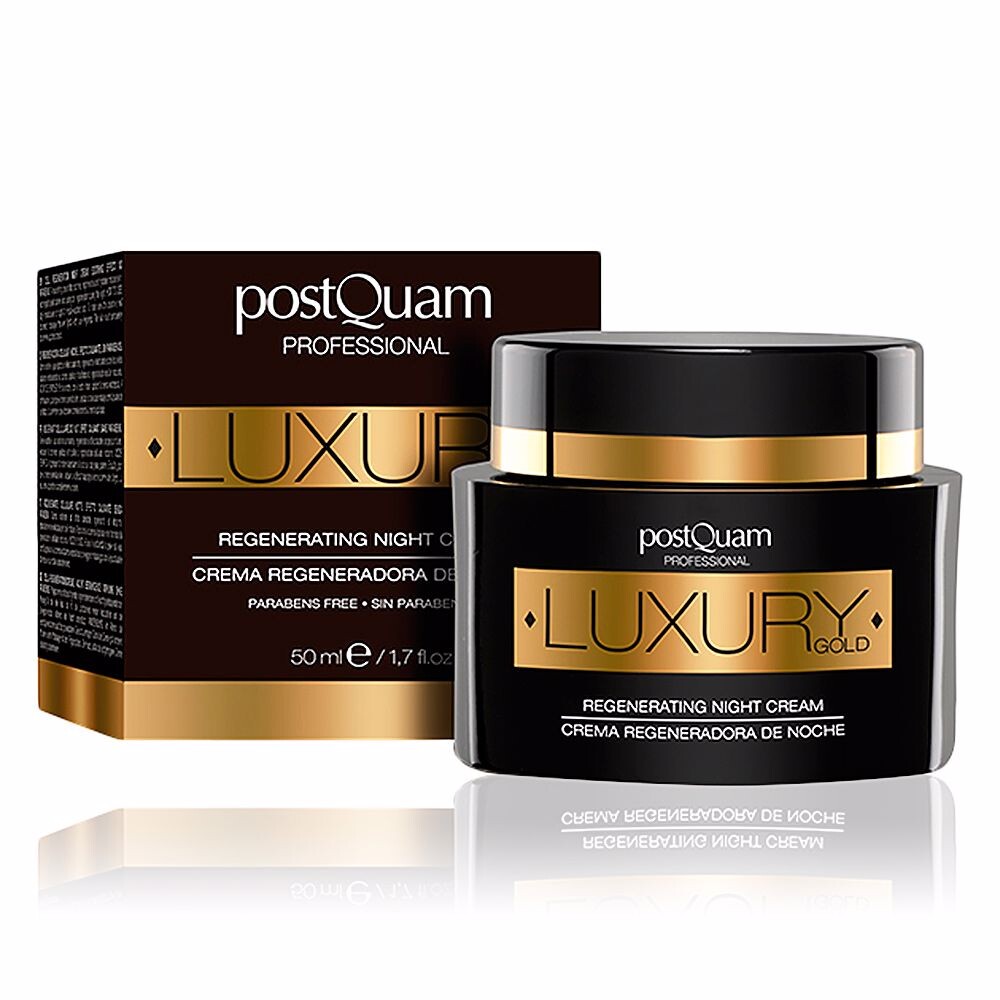 

Увлажняющий крем для ухода за лицом Luxury gold regenerating night cream Postquam, 50 мл