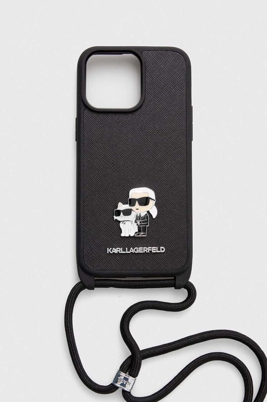 

Чехол для iPhone 15 Pro Max 6,7 дюйма Karl Lagerfeld, черный