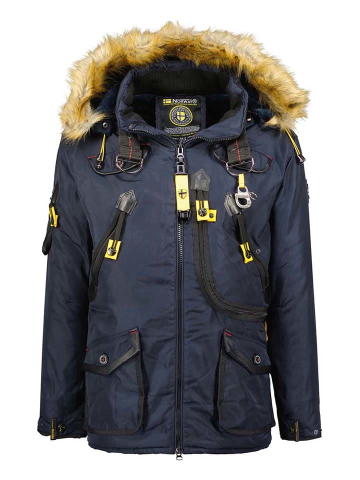 

Парка Geographical Norway Parka Agaros, темно-синий