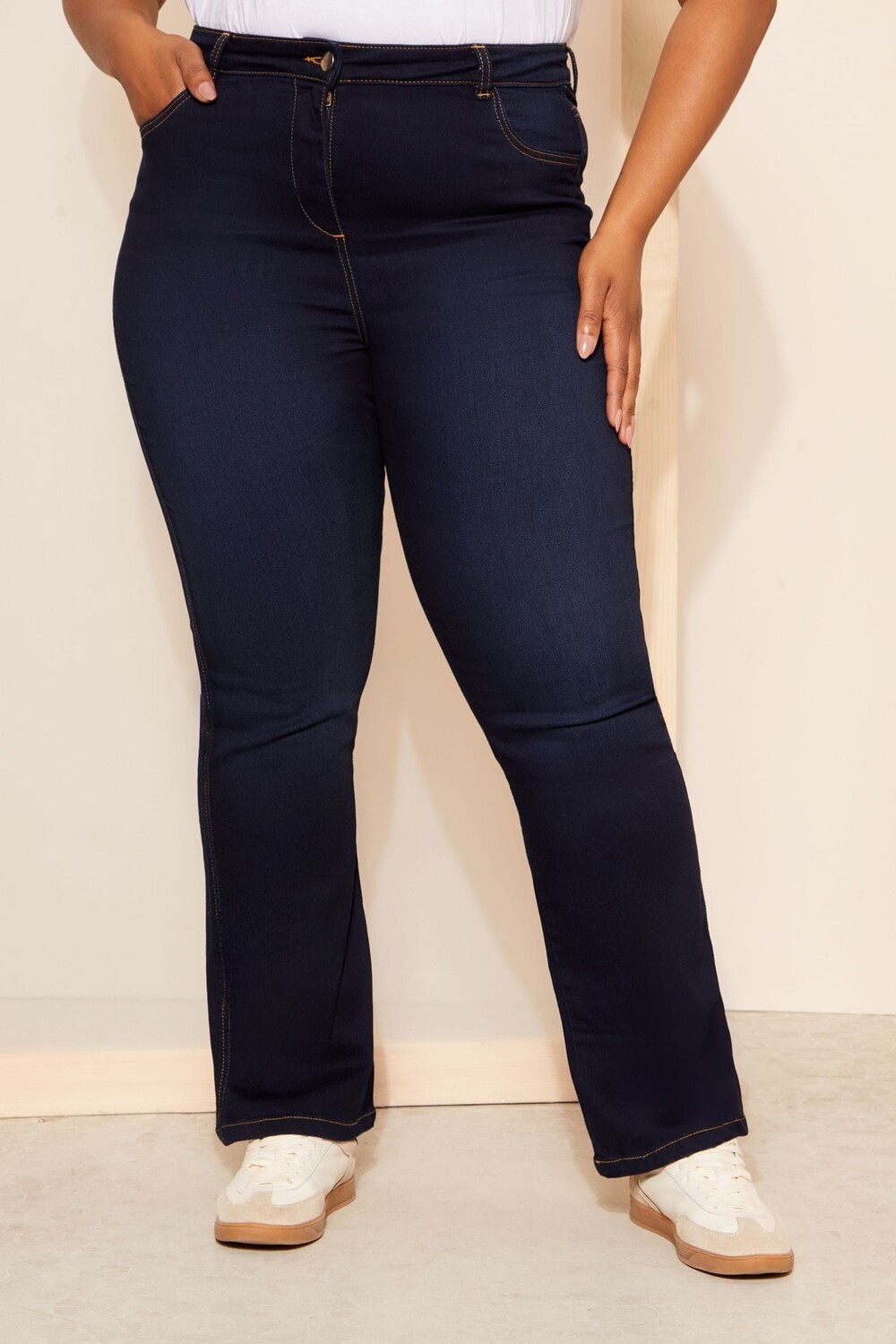 

Расклешенные джинсы стрейч Jegging Friends Like These, синий