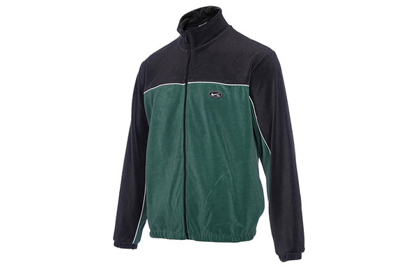 Куртка Nike SB Casual Logo Colorblock Velvet Skateboard Jacket Green, зеленый — фото 3