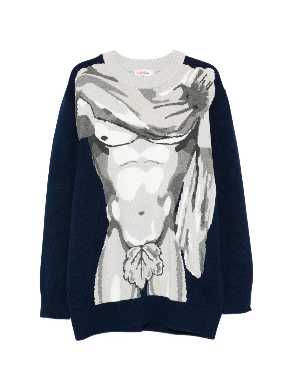 

Свитер Sexy Bust Charles Jeffrey Loverboy, синий