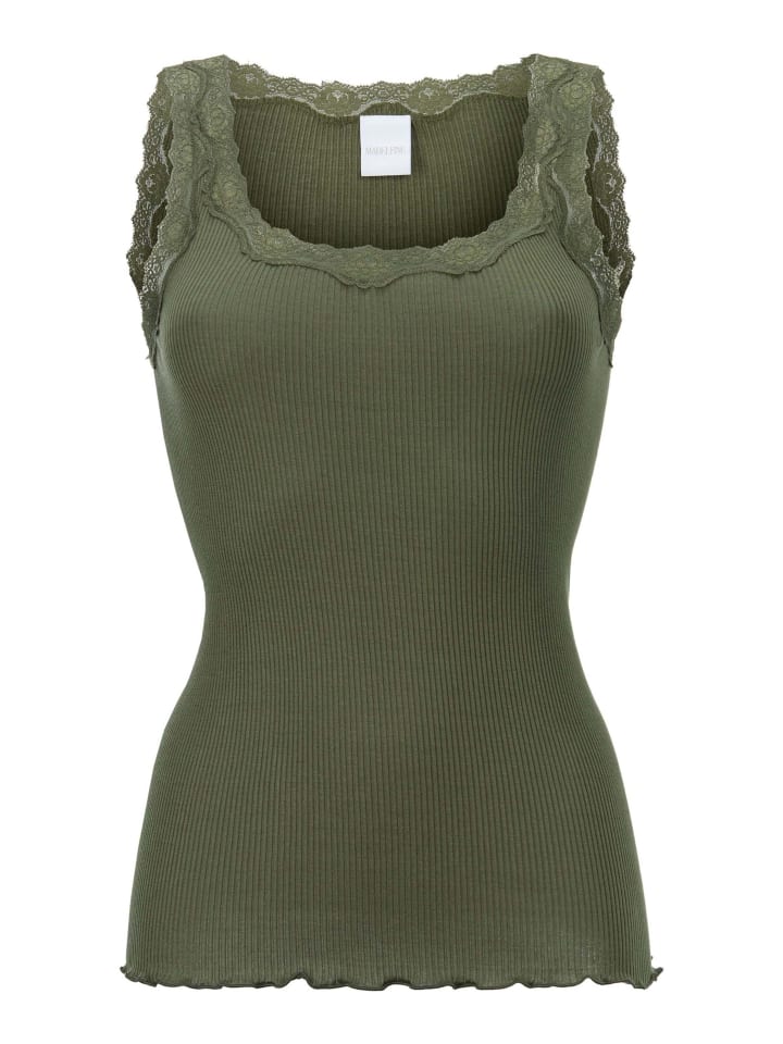 

MADELEINE Кружевной топ цвета хаки