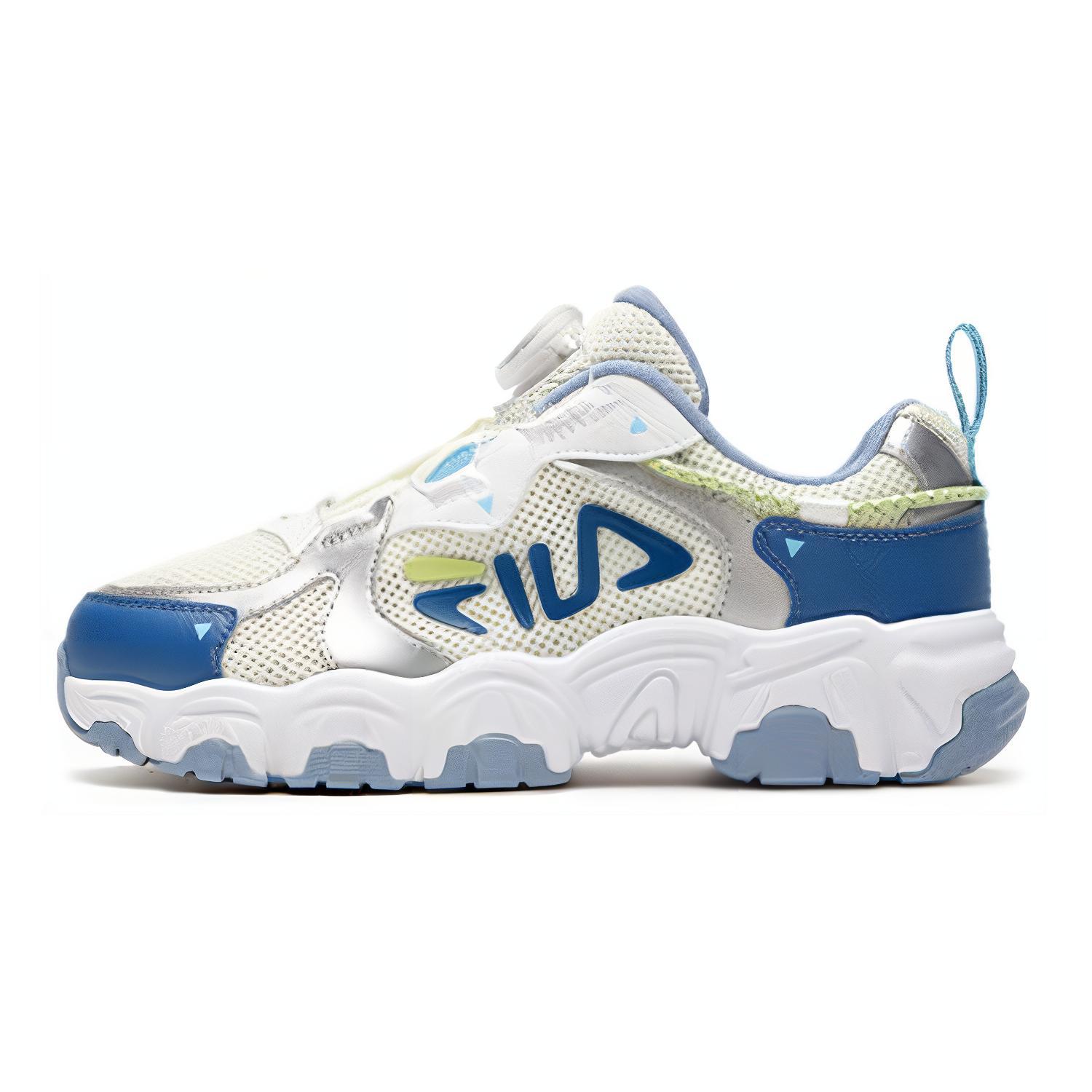 

FILA KIDS Кроссовки Fluid Cat Paw с противоскользящим покрытием, низкие, детские, серо-белые