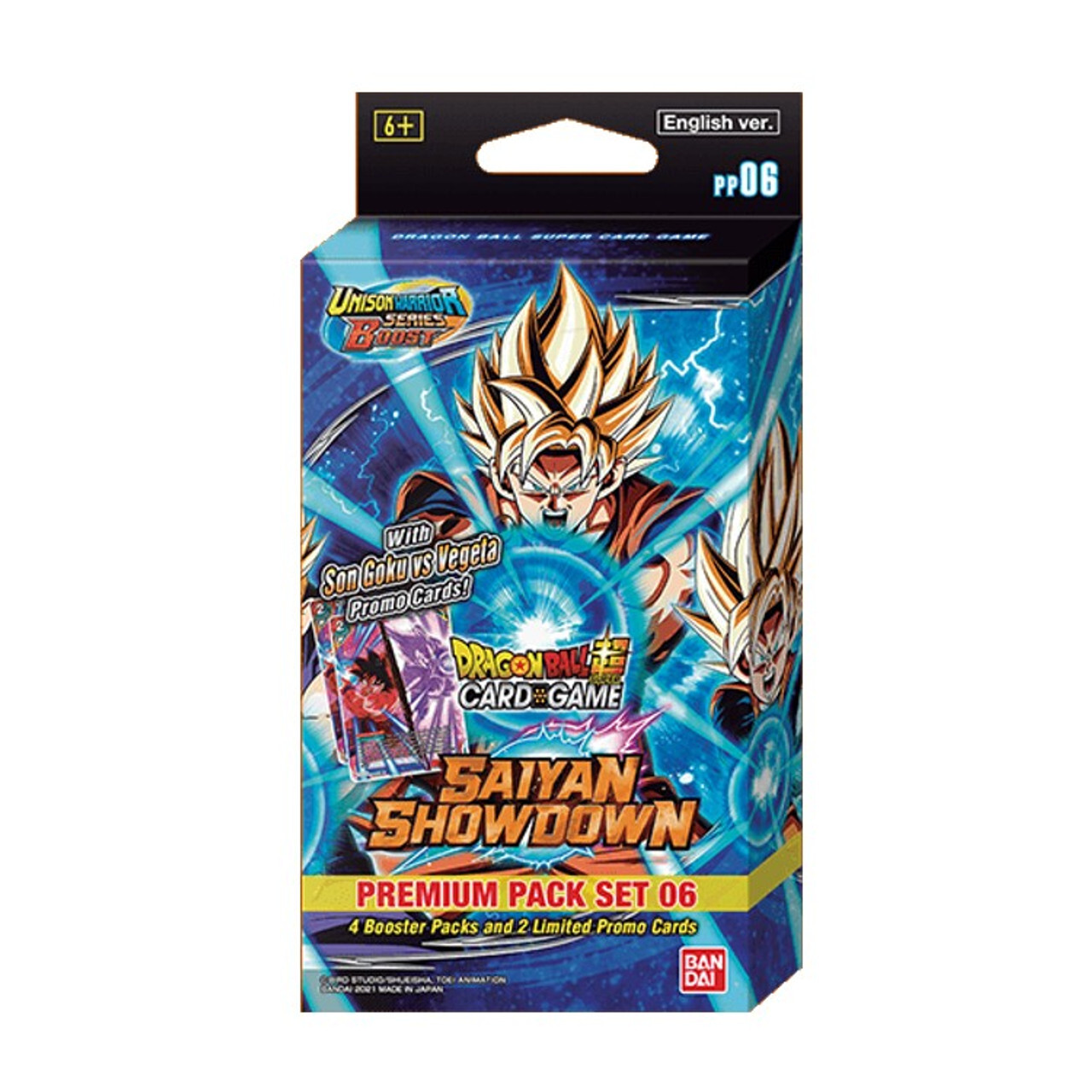 

Карточная игра Dragon Ball Super TCG: Unison Warrior Series 6 - Saiyan Showdown - Premium Pack