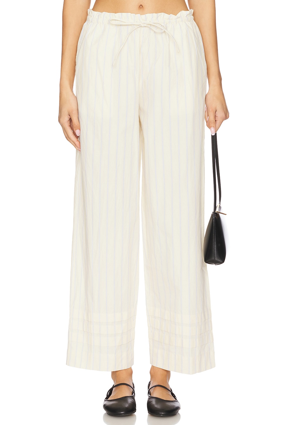 

Брюки Lucy Damson Madder, butter business stripe