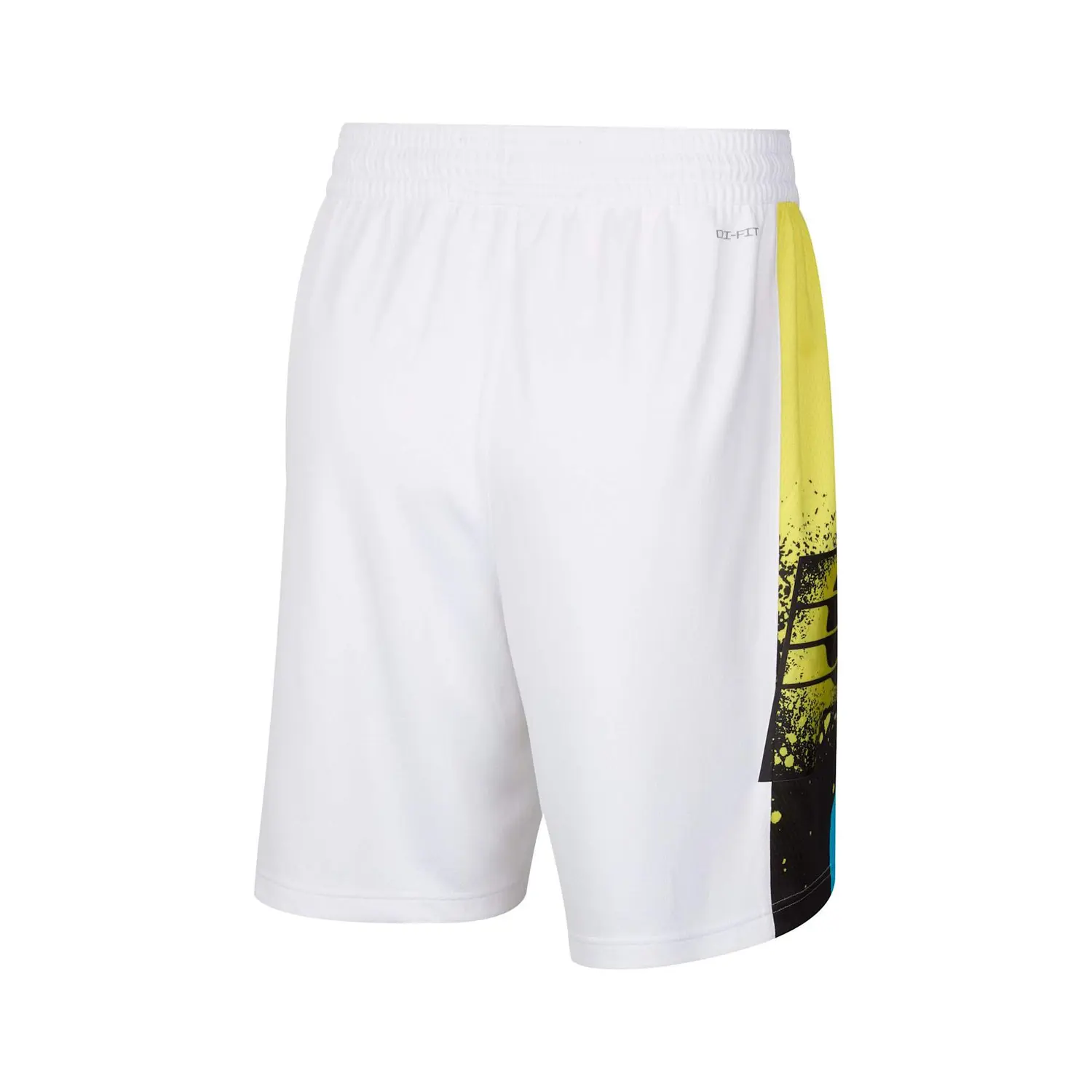 Шорты баскетбольные Indiana Pacers Swingman CE Unisex Nike, белый/черный — фото 3