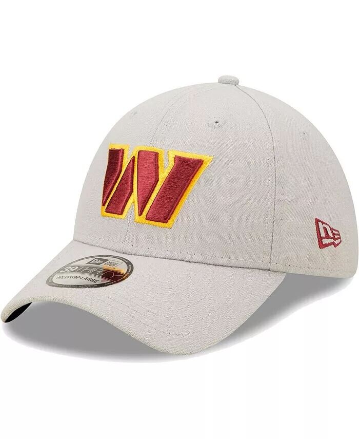 

Мужская серая кепка Washington Commanders Essential 39Thirty Flex New Era, серый