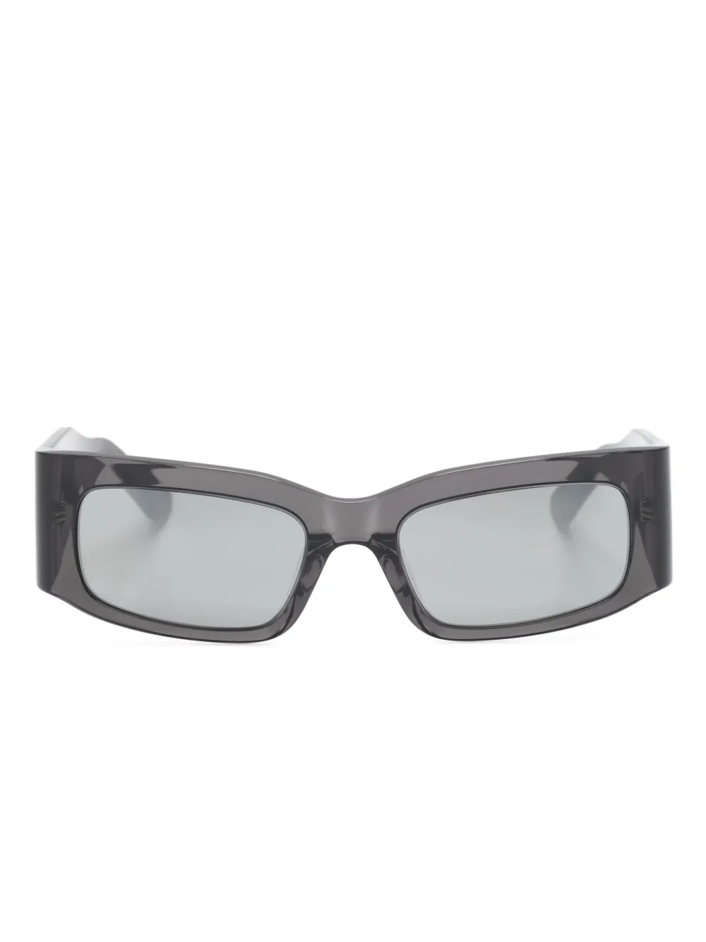 

Солнцезащитные очки в прямоугольной оправе Balenciaga Eyewear, черный