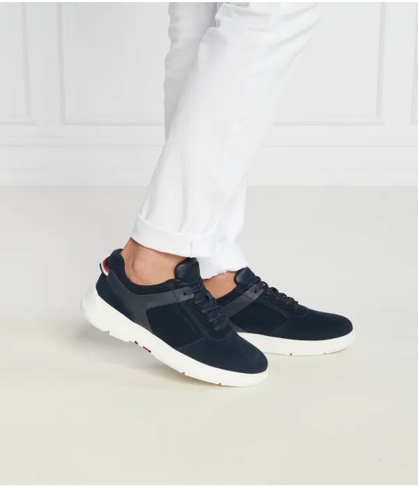 Кроссовки Hilfiger core из кожи Tommy Hilfiger, синий — фото 2