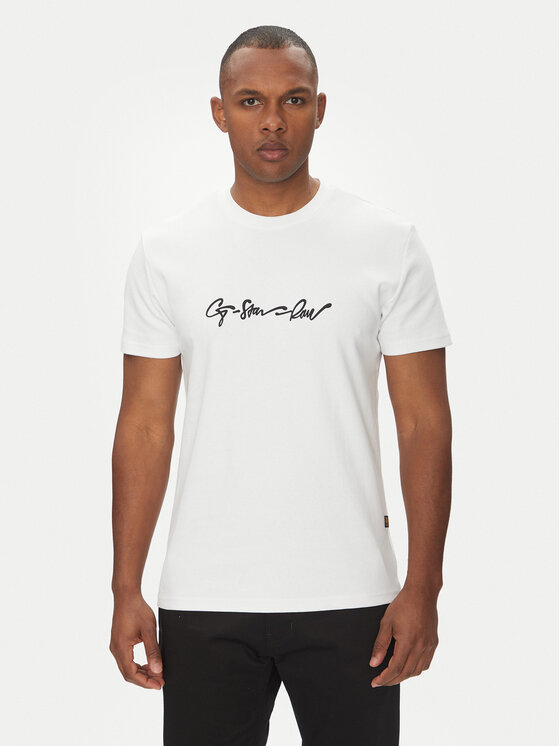 

Футболка обычного кроя G-Script D25150-C812 G-Star Raw, белый