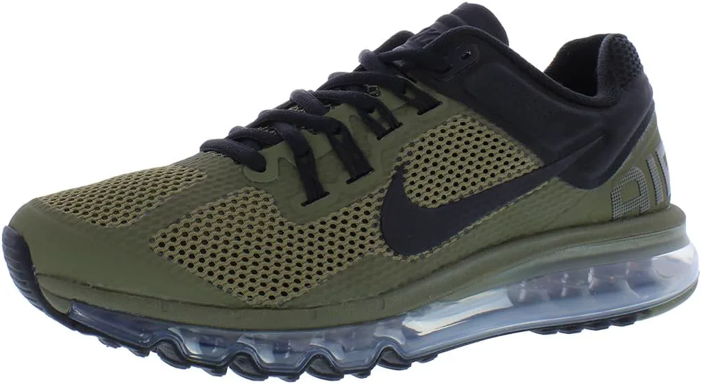 Мужские кроссовки Nike Air Max 2013, оливково-черный — фото 2