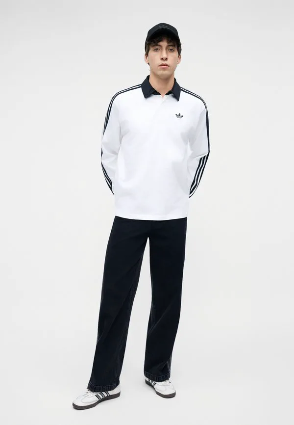 Рубашка поло Adidas Originals, White — фото 4