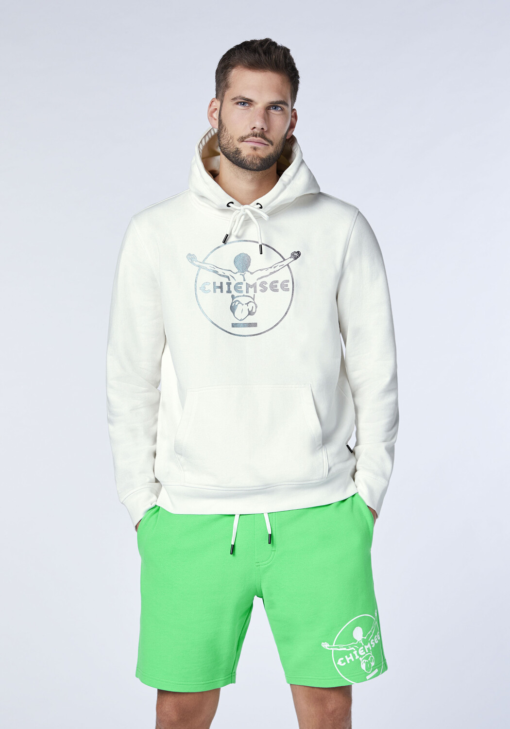 

Толстовка Chiemsee Hoodie, зеленый