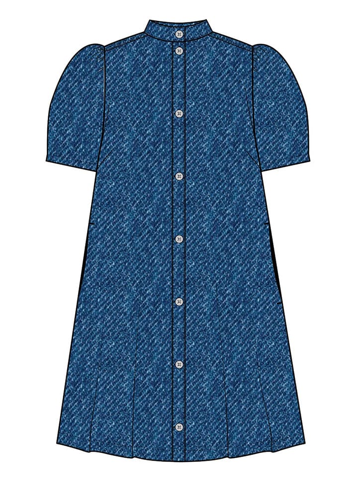 

Короткое платье MOSS COPENHAGEN, синий