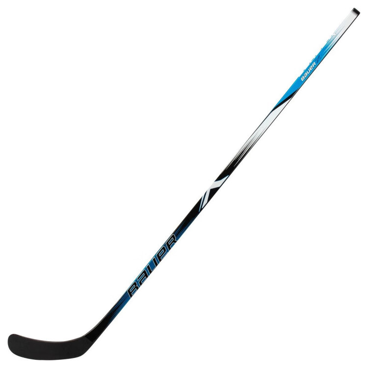 

BAUER Хоккейная клюшка New X Ice, Baolai, для детей, подростков и взрослых, левая, жесткость Youth_60