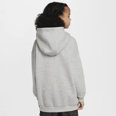 Худи Nike Sportswear Club Fleece, серый/белый — фото 2
