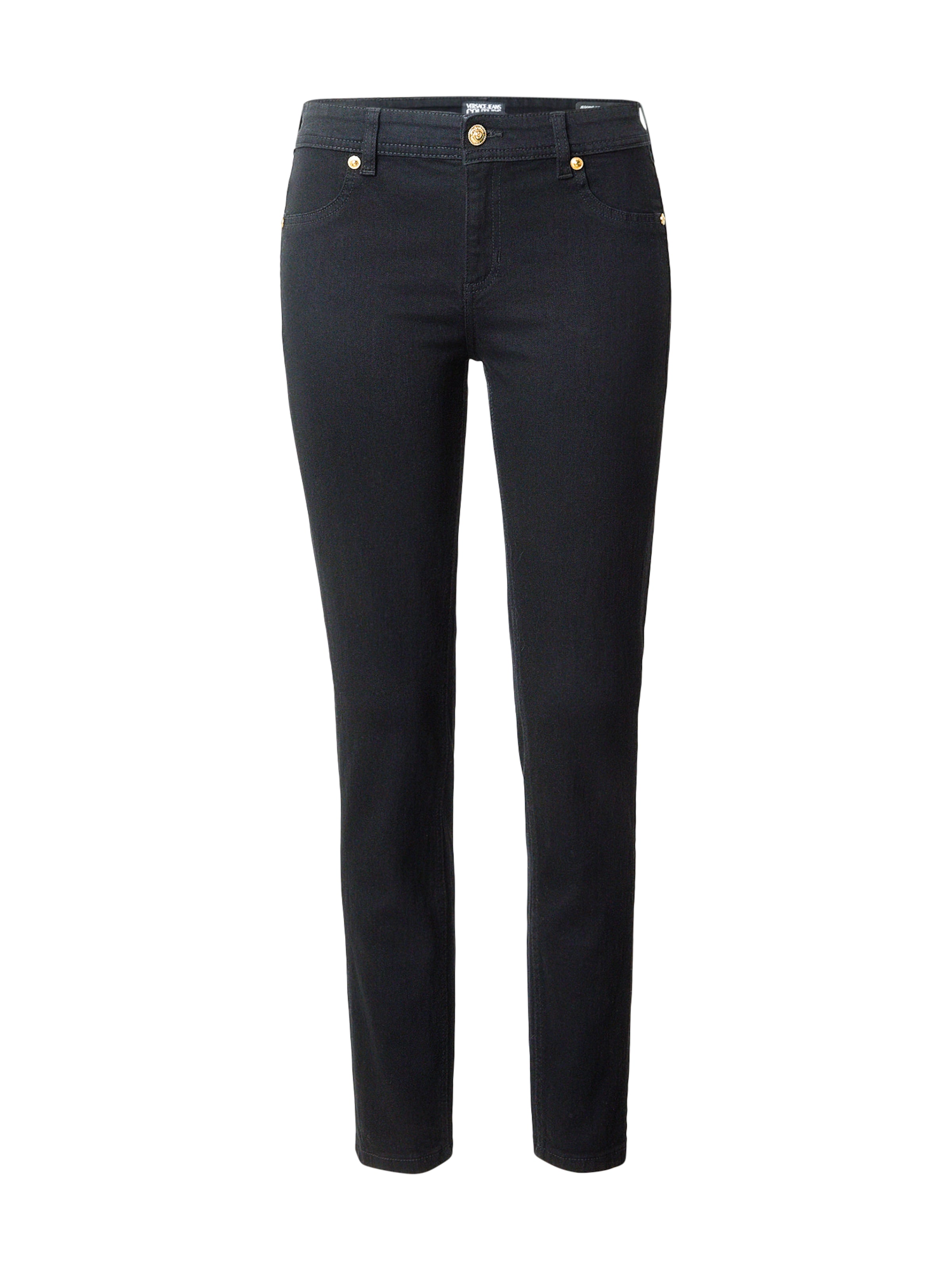 

Versace Jeans Couture Джинсы Slim fit в черном цвете