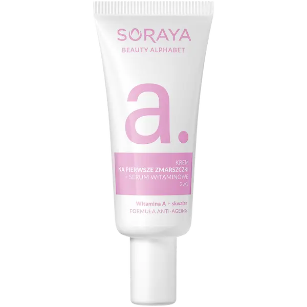 

Крем и сыворотка для лица 2в1 против старения, 30 мл Soraya Beauty alfabet
