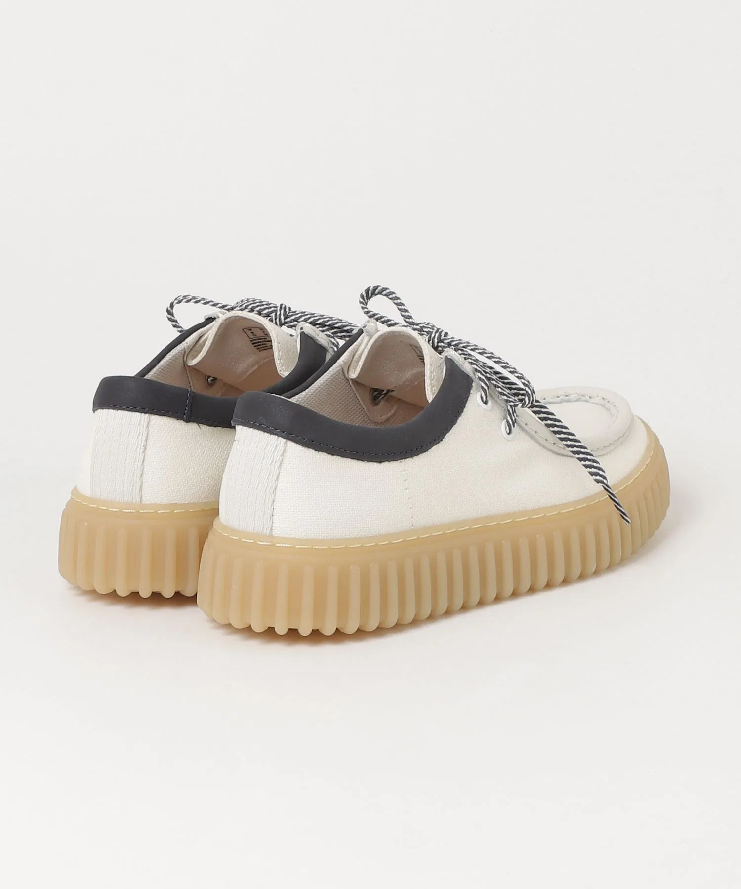 Мужские мокасины Clarks Torhill Lo белые — фото 2