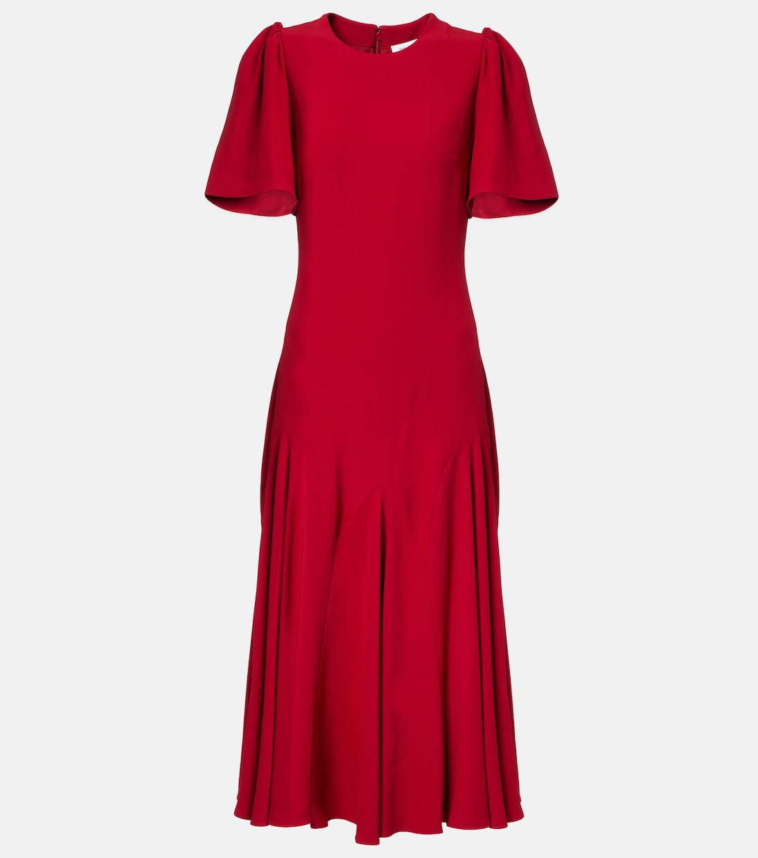 

Платье миди McQueen, Crimson