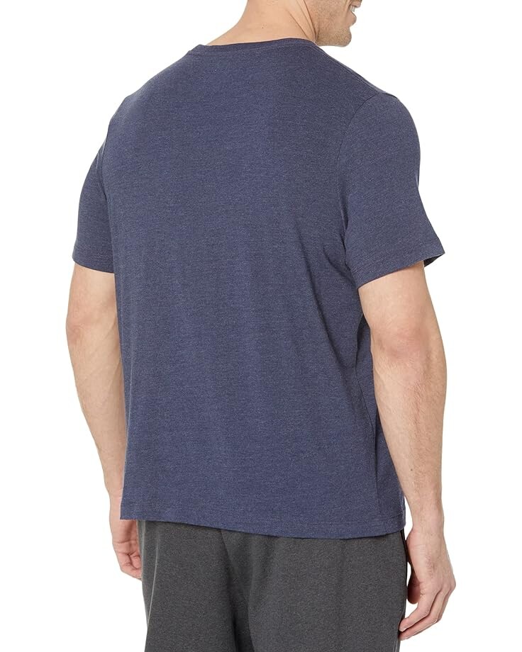 

Футболка PUMA Essentials Heather Tee, цвет Peacoat/White