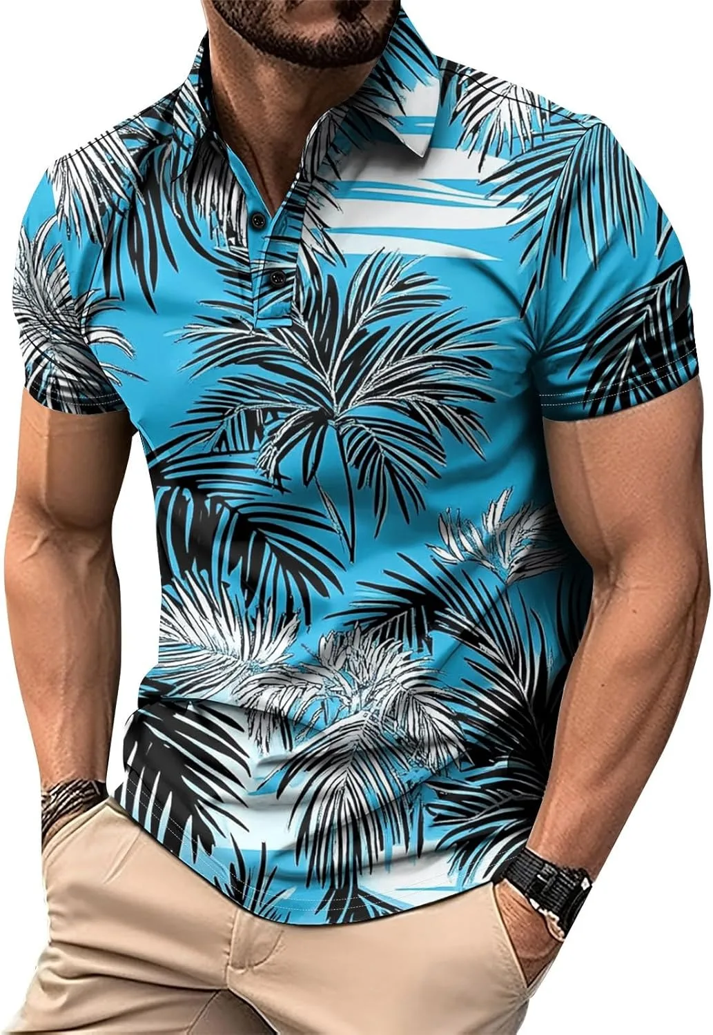 

Мужская поло с коротким рукавом, Casual