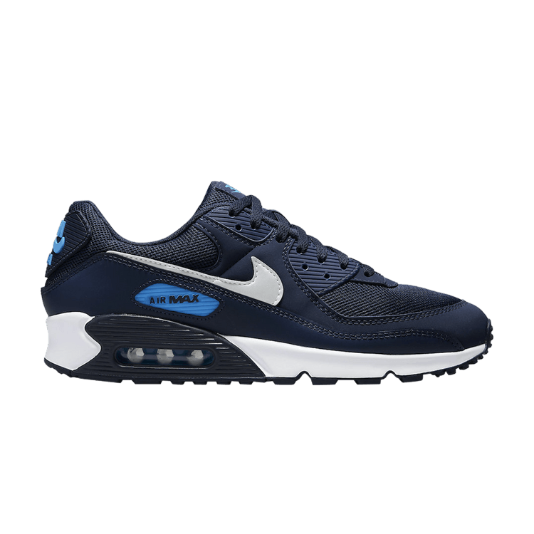 

Кроссовки Nike Air Max 90 'Obsidian Reflect Silver', синий