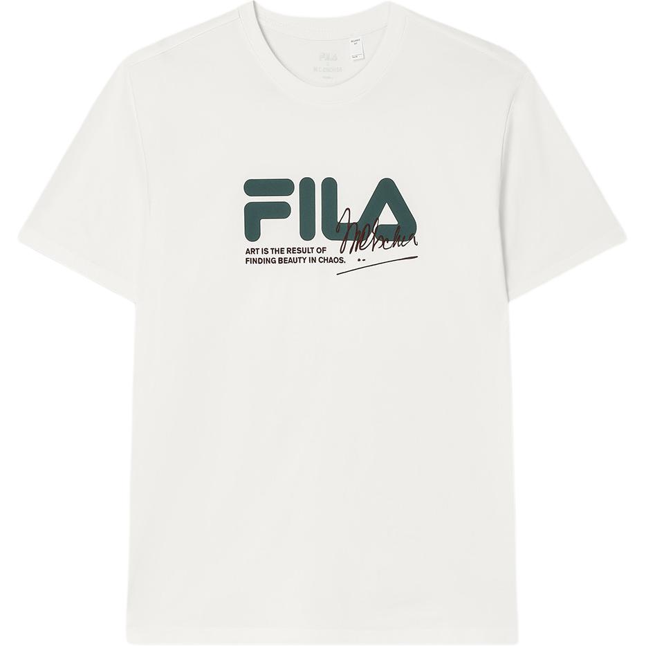 

FILA Футболка M.C.ESCHER HERITAGE SS25 мужская cloud white