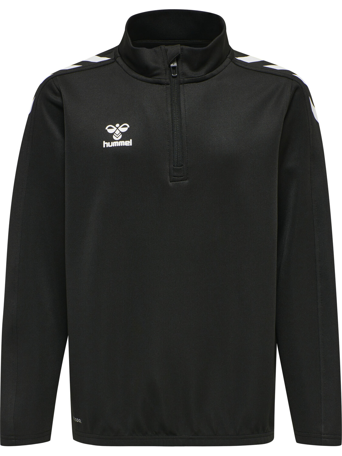 

Толстовка Hummel Mit Kurzem Reißverschluss Hmlcore Xk Half Zip Poly Sweat Kids, черный