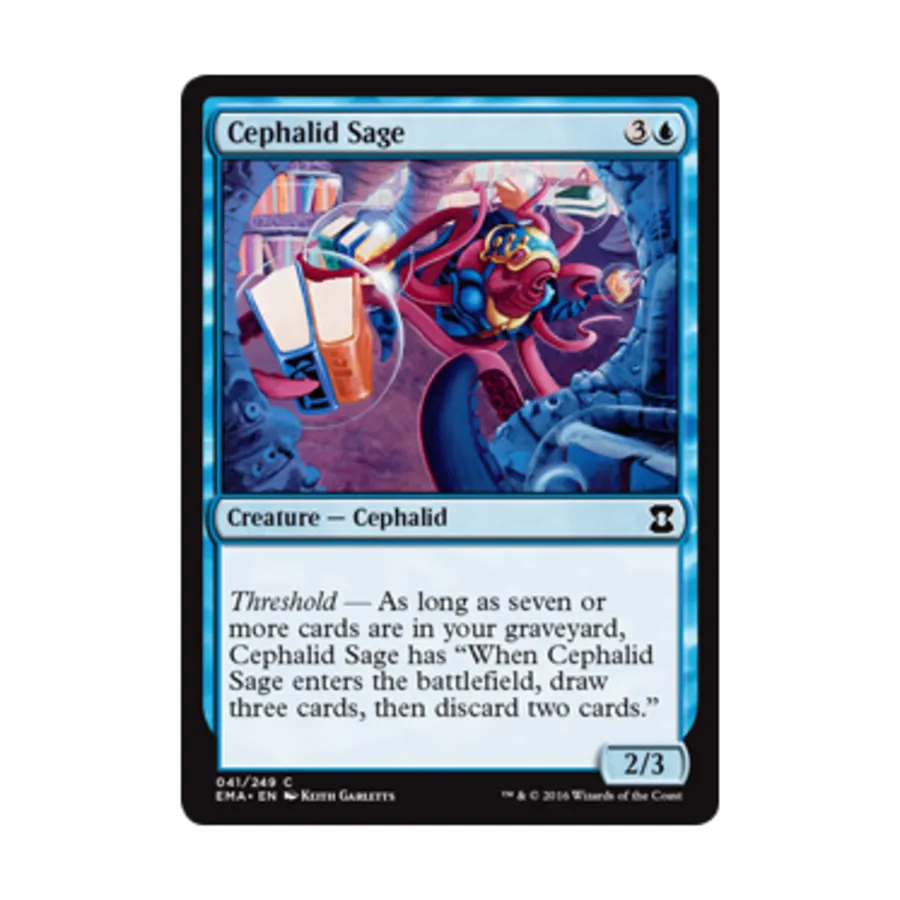 

CCG Цефалид Шалфей (C) (Фольга), MTG - Eternal Masters