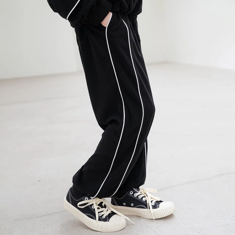 Детские спортивные махровые брюки с кантом от Brettailor — фото 3