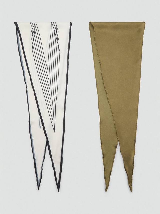 

Шарфы Rhombus Mango, Set of 2, Beige/Khaki