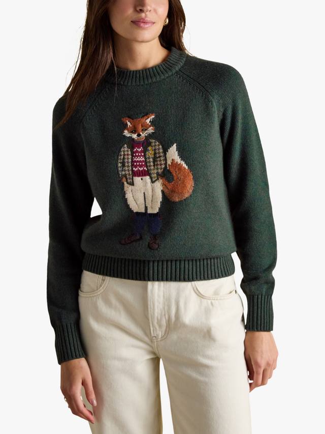 

Джерси Jonty с круглым вырезом Joules, Green