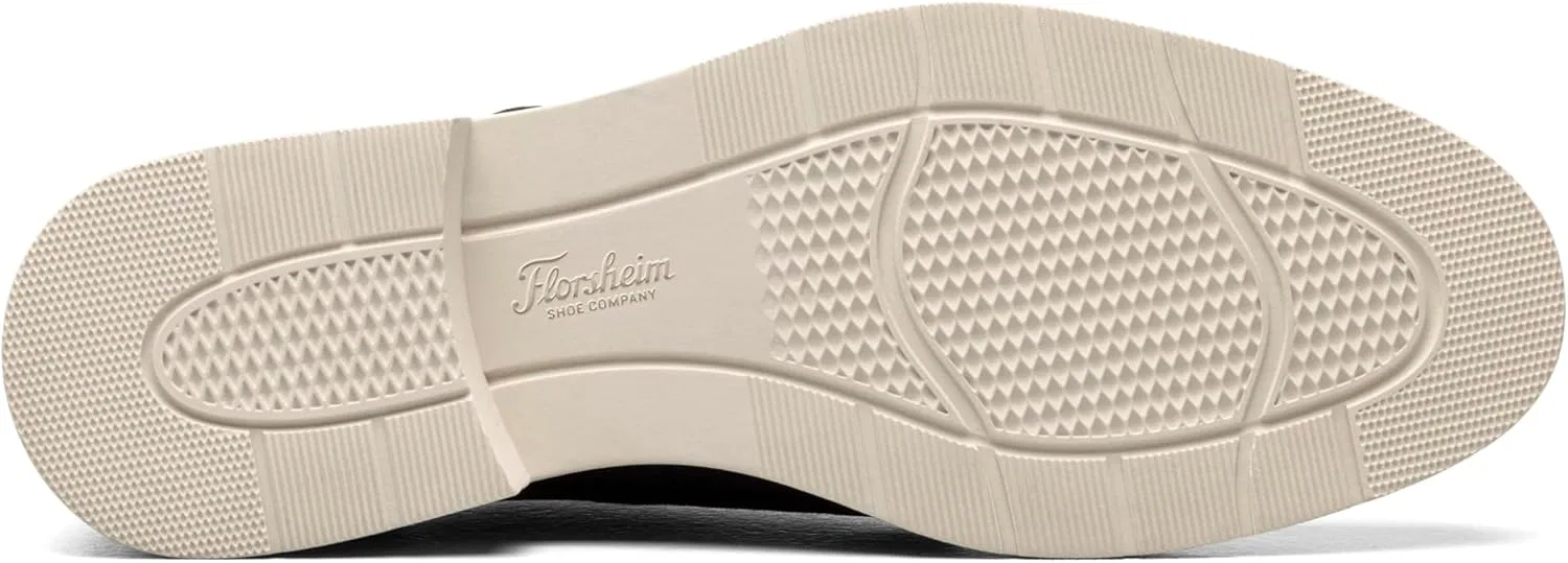 Мужские оксфорды Florsheim Herington из парусины с гладким носком, черный — фото 4