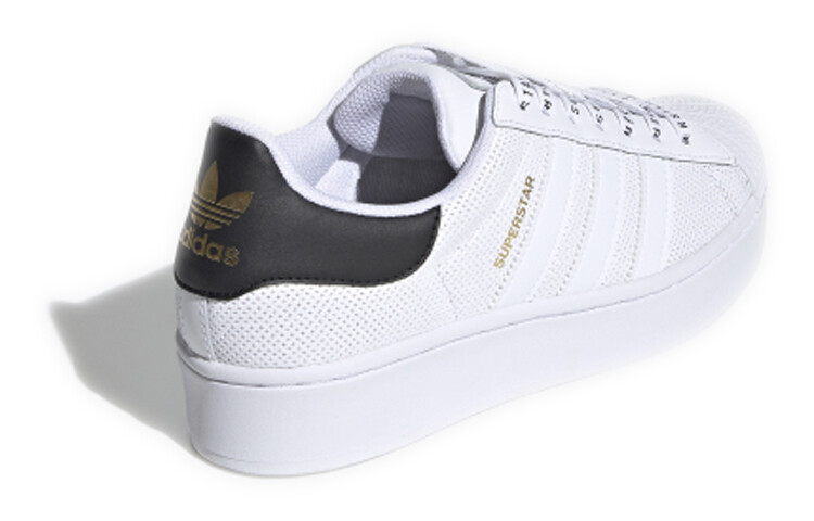 Кроссовки Adidas Originals Superstar Bold 'White Black' Women's — фото 3