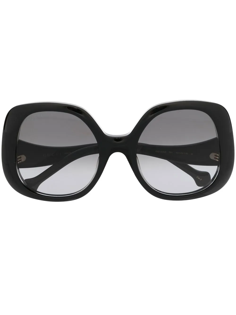 

Солнцезащитные очки в квадратной оправе Gucci Eyewear, черный